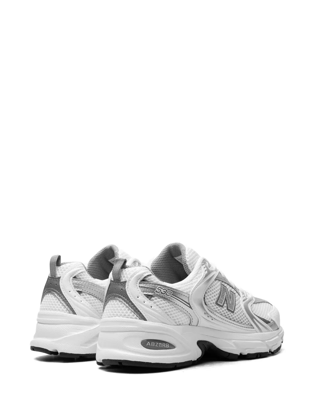 New Balance 530 White Silver Metallic
