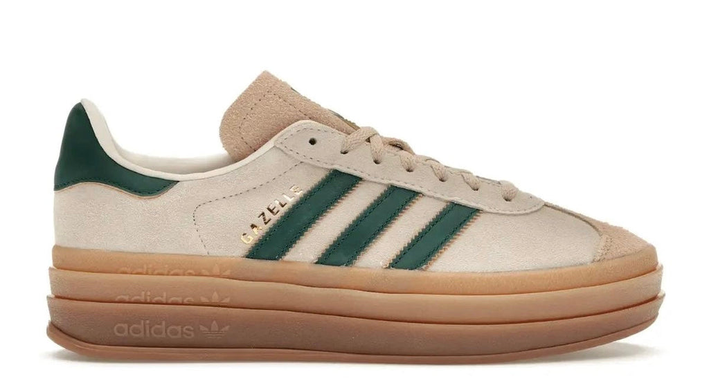 adidas Gazelle Bold “Cream Collegiate/Green” sneakers