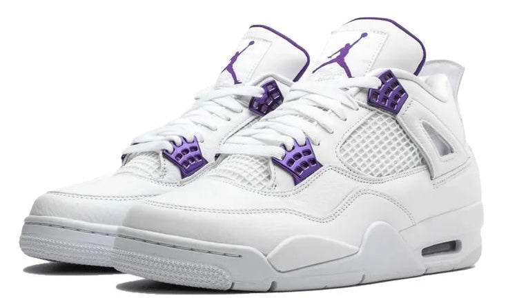 Air Jordan 4 Retro "Purple Metallic"