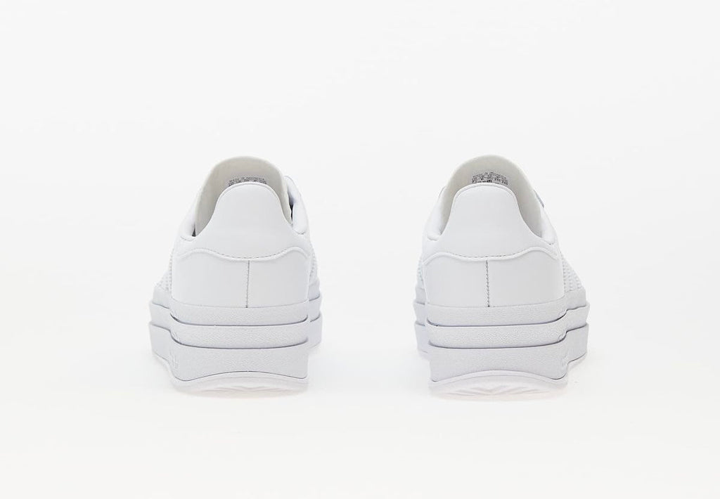 Adidas Gazelle Bold Triple White (Women's) Sneakers in Cloud White