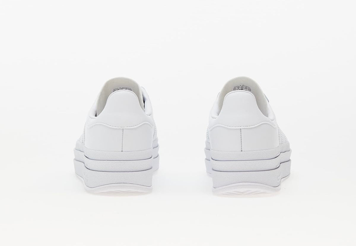 Adidas Gazelle Bold Triple White (Women's) Sneakers in Cloud White