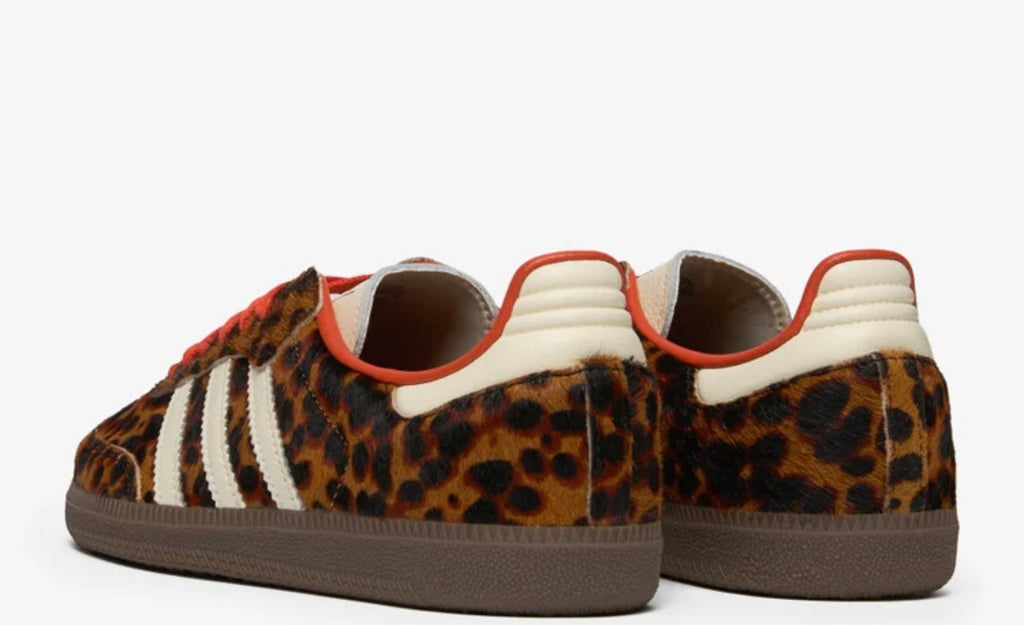 Adidas Samba OG Red Leopard