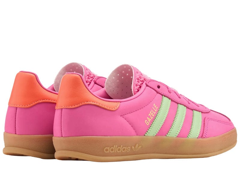 adidas Gazelle Indoor Semi Lucid Fuchsia Semi Green Spark Coral (Women's)