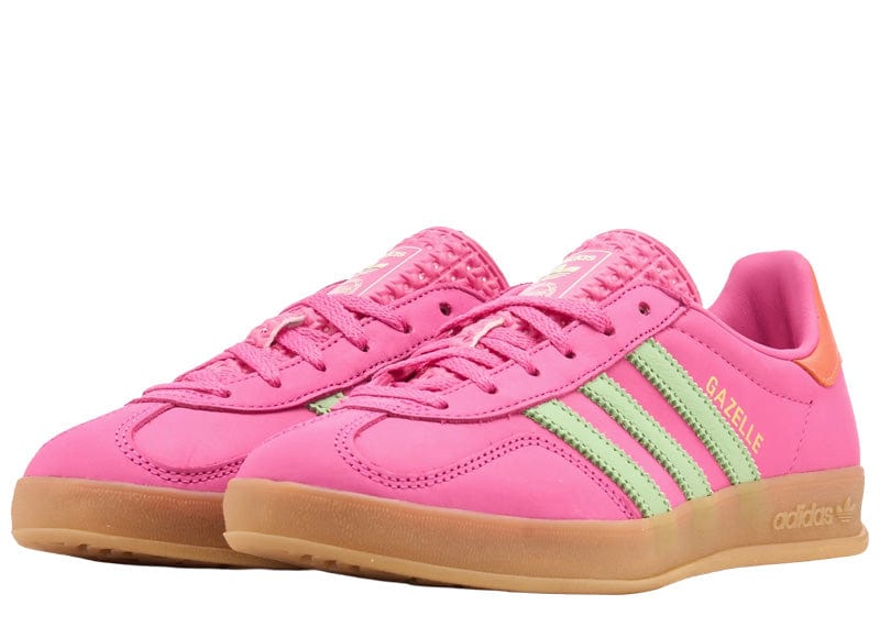 adidas Gazelle Indoor Semi Lucid Fuchsia Semi Green Spark Coral (Women's)