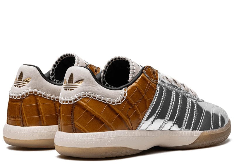adidas Samba Millennium Wales Bonner Silver Metallic Yellow Croc