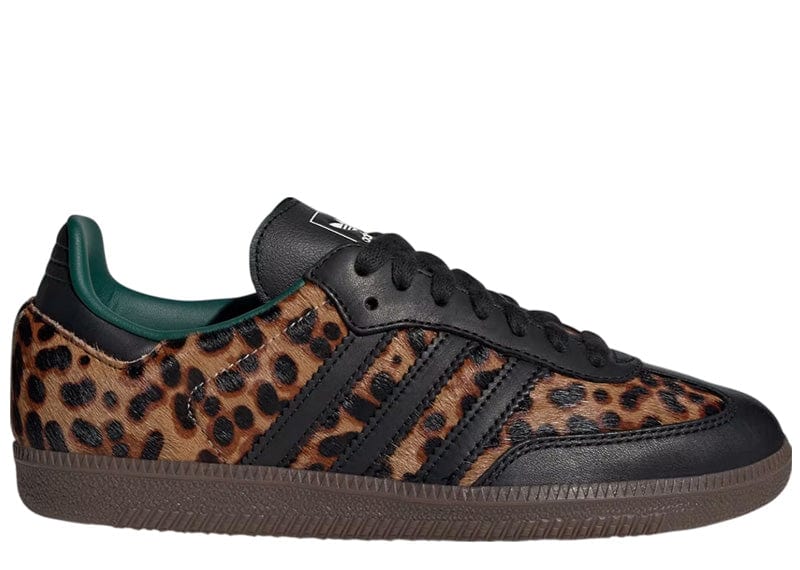 adidas Samba OG Black Green Leopard (Women's)