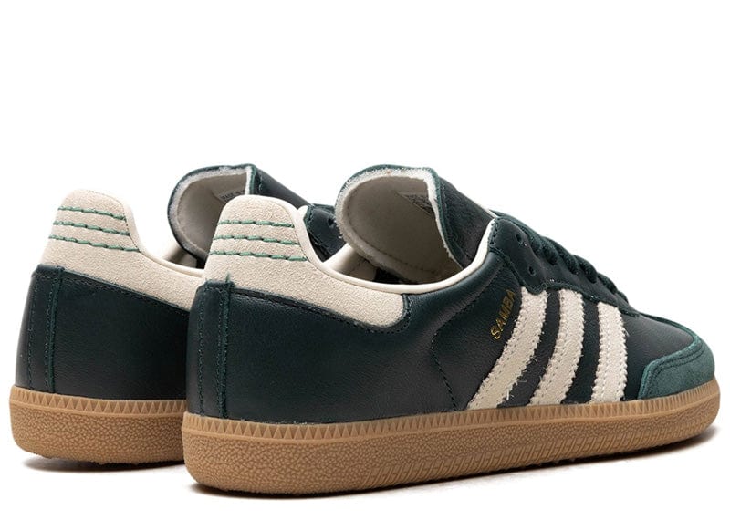 adidas Samba OG Shadow Green Cream White Gold Metallic