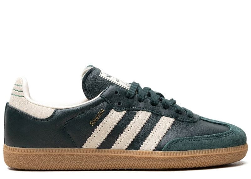 adidas Samba OG Shadow Green Cream White Gold Metallic
