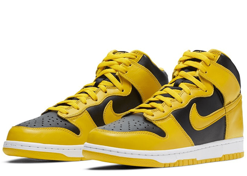Dunk High Black Varsity Maize