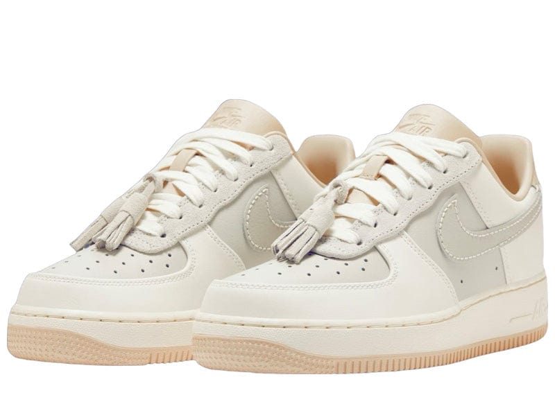 Nike Air Force 1 Low '07 Light Bone Suede Tassels (Women's)