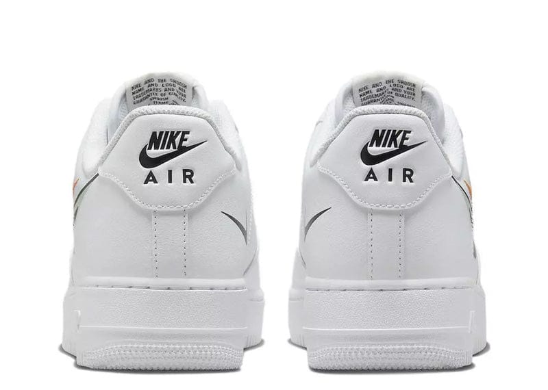 Nike Air Force 1 Low '07 Multi Swoosh White Black