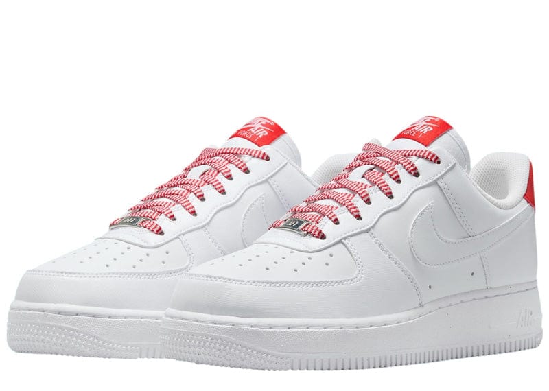 Nike Air Force 1 Low '07 White Pink Foam Metallic Silver Light Crimson (Women's)