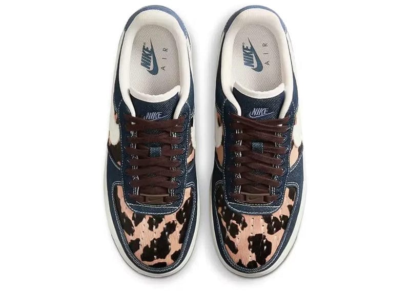 Nike Air Force 1 Low Cheetah Blue Denim (Women's)