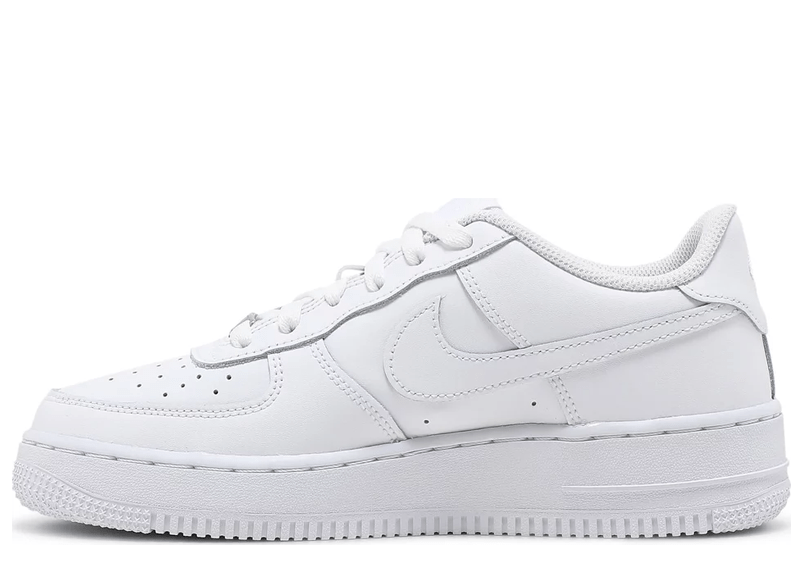 Nike Air Force 1 Low LE Triple White (GS)