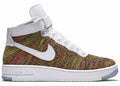 Nike Air Force 1 Mid Flyknit Multi-Color White