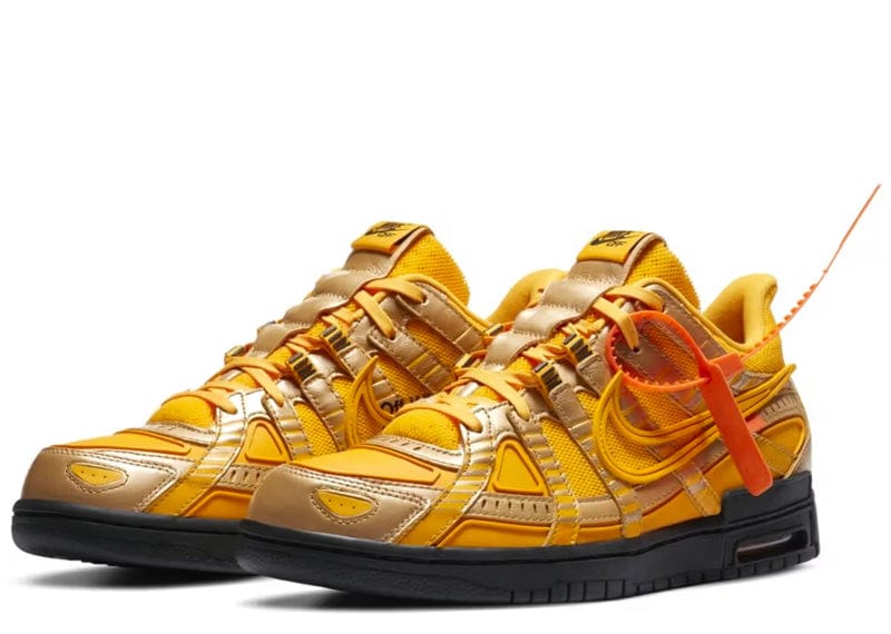 Nike Air Rubber Dunk Off-White University Gold