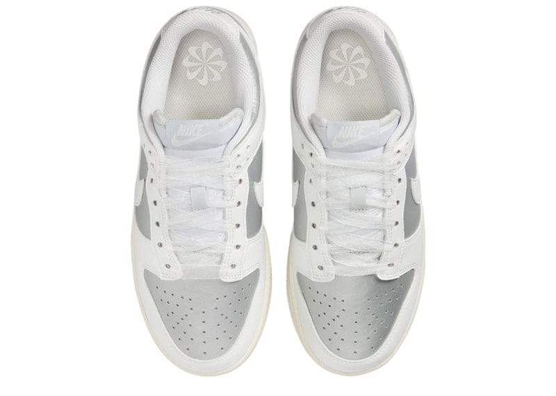 Nike Dunk Low Next Nature Sheer Lace Metallic Platinum (Women's)