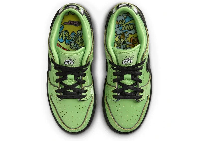 Nike SB Dunk Low The Powerpuff Girls Buttercup (PS)