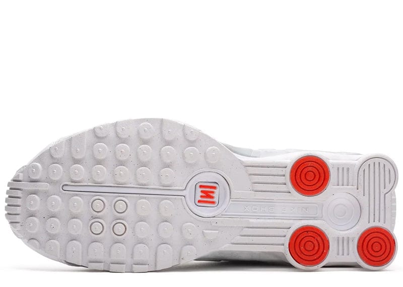 Nike Shox R4 White Metallic Silver (Women's)