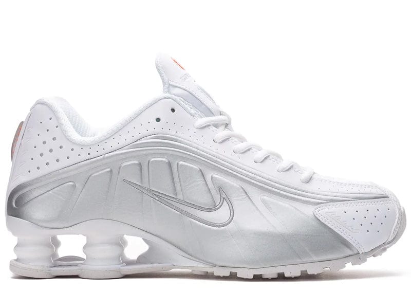 Nike Shox R4 White Metallic Silver (Women's)
