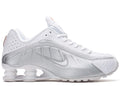 Nike Shox R4 White Metallic Silver (Women's)