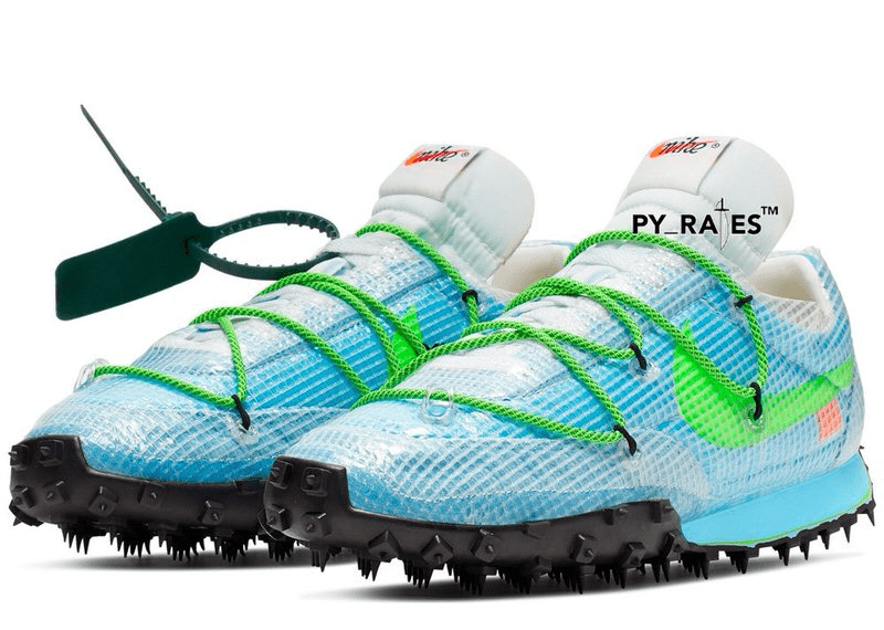 Nike Waffle Racer Off-White Vivid Sky