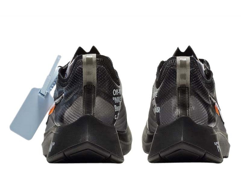 Off-White X Nike Zoom Fly Black Silver